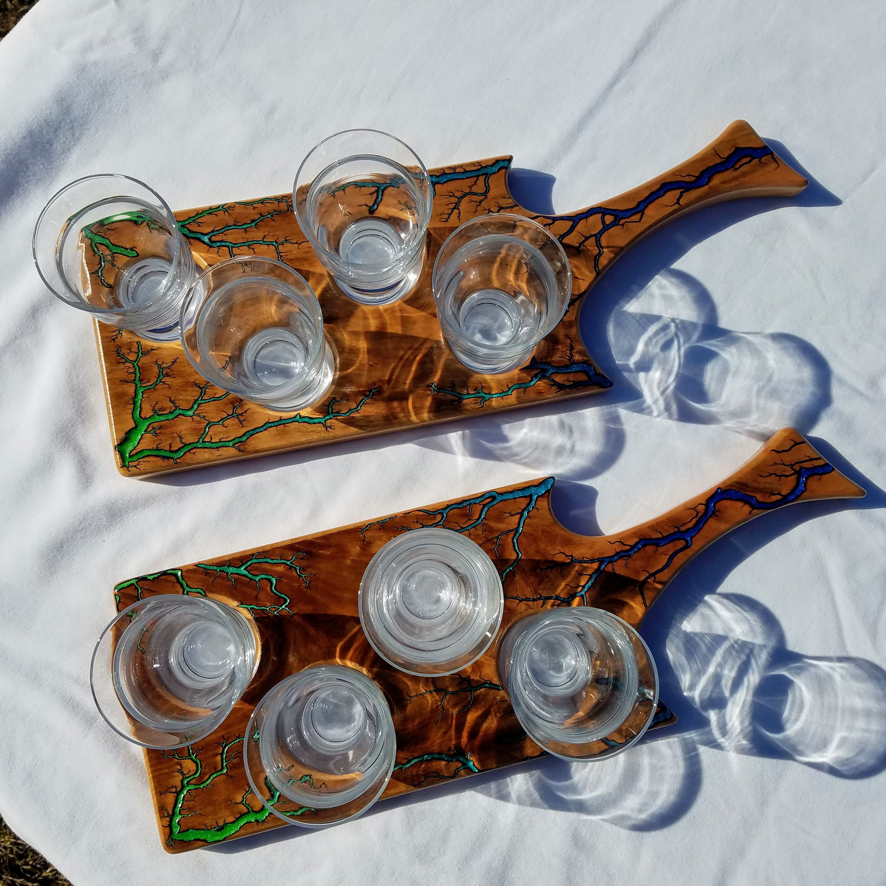 CHERRY Beer or Cocktail Flight Paddle (Made-to-order)